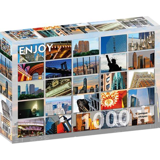 Genießen Sie das New York-Puzzle mit 1000 Teilen