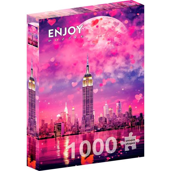 Puzzle Enjoy New York Verliebt 1000 Teile