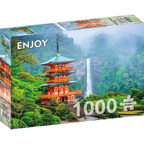 Puzzle Genießen Sie Pagode Seiganto-ji Japan 1000 Teile