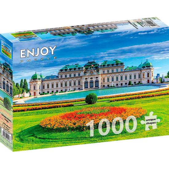 Puzzle Enjoy Schloss Belvedere, Wien 1000 Teile Puzzle Enjoy Schloss Belvedere, Wien 1000 Teile