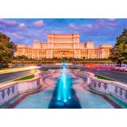 Puzzle Genießen Sie den Parlamentspalast in Bukarest, Rumänien v
