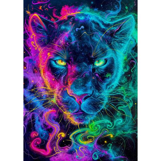 Puzzle Enjoy Neon Panther 1000 Teile