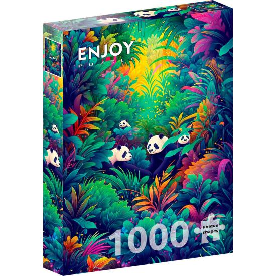 Puzzle Enjoy Panda-Paradies 1000 Teile Puzzle Enjoy Panda-Paradies 1000 Teile