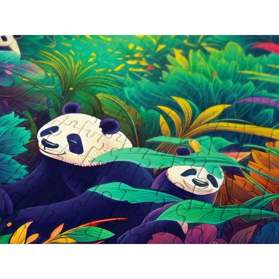 Puzzle Enjoy Panda-Paradies 1000 Teile Puzzle Enjoy Panda-Paradies 1000 Teile