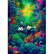 Puzzle Enjoy Panda-Paradies 1000 Teile