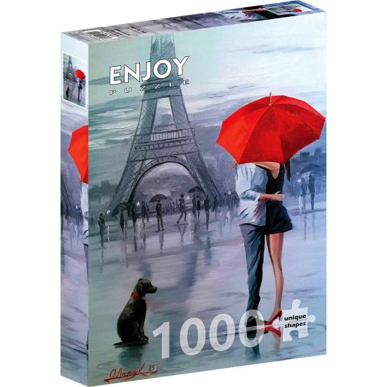 Genießen Sie das Paris-Puzzle für zwei von 1000 Teilen