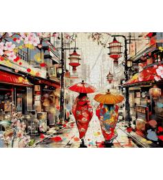 Puzzle Enjoy Tokio-Spaziergang 1000 Teile