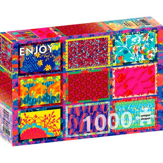 Puzzle Enjoy Designer Patterns 5 von 1000 Teilen