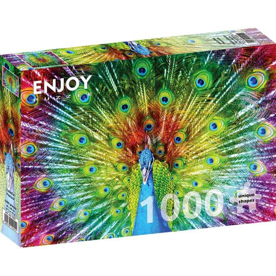 Puzzle „Enjoy Colorful Peacock“ 1000 Teile