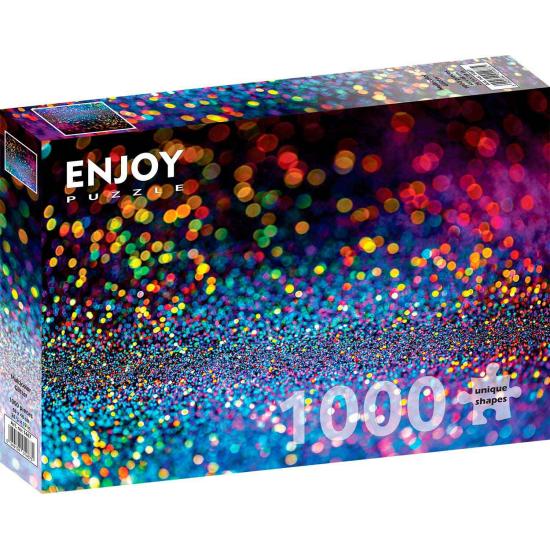 Puzzle Enjoy Mehrfarbiger Glitzer 1000 Teile