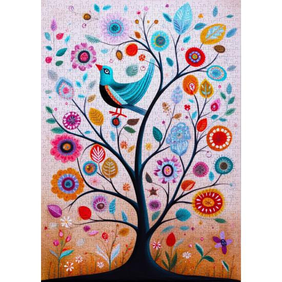 Puzzle Enjoy Möge Der Glücksvogel In Deinen Baum Fliegen 1000 Te