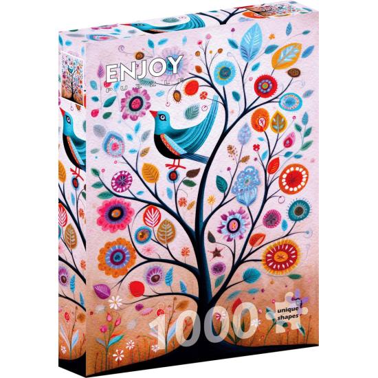Puzzle Enjoy Möge Der Glücksvogel In Deinen Baum Fliegen 1000 Te