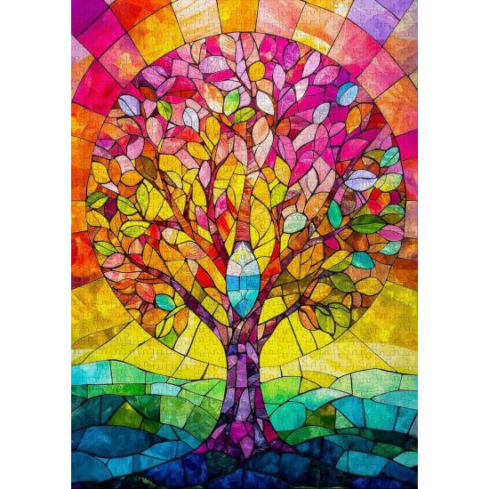 Puzzle Enjoy Kristalliner Baum 1000 Teile