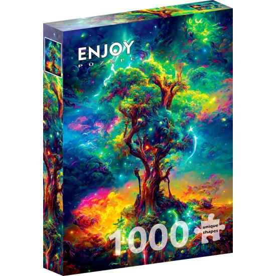 Puzzle Enjoy Kosmischer Baum Des Lebens 1000 Teile Puzzle Enjoy Kosmischer Baum Des Lebens 1000 Teile