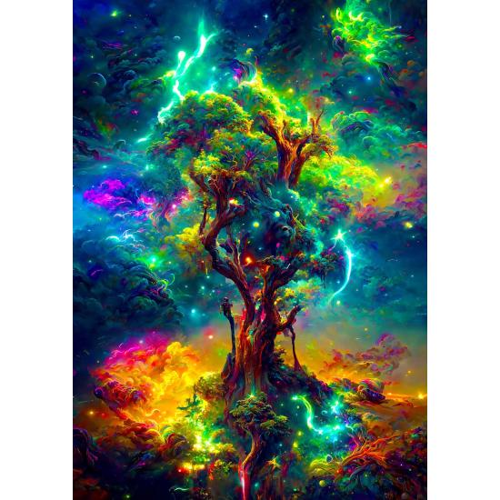 Puzzle Enjoy Kosmischer Baum Des Lebens 1000 Teile Puzzle Enjoy Kosmischer Baum Des Lebens 1000 Teile