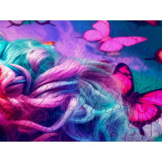 Puzzle Enjoy Königin Der Schmetterlinge 1000 Teile