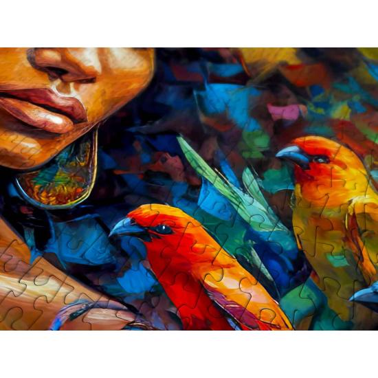 Puzzle Enjoy Federkönigin 1000 Teile