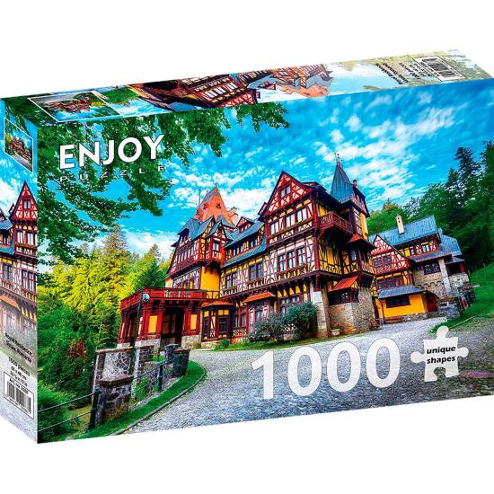 Puzzle Enjoy Royal Residence, Sinaia, Rumänien 1000 Teile