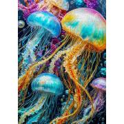 Puzzle Enjoy Quallenleuchten 1000 Teile