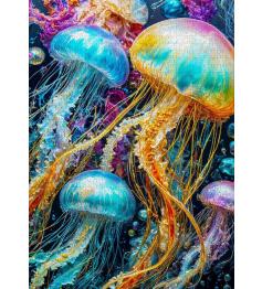 Puzzle Enjoy Quallenleuchten 1000 Teile