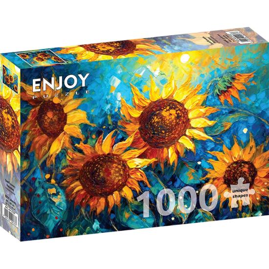 Puzzle Enjoy Sunflowers Wiedervereinigung 1000 Teile