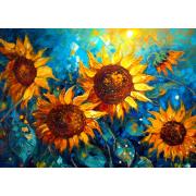 Puzzle Enjoy Sunflowers Wiedervereinigung 1000 Teile