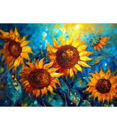 Puzzle Enjoy Sunflowers Wiedervereinigung 1000 Teile