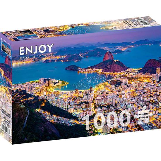 Puzzle Genießen Sie Rio de Janeiro Brasilien 1000 Teile