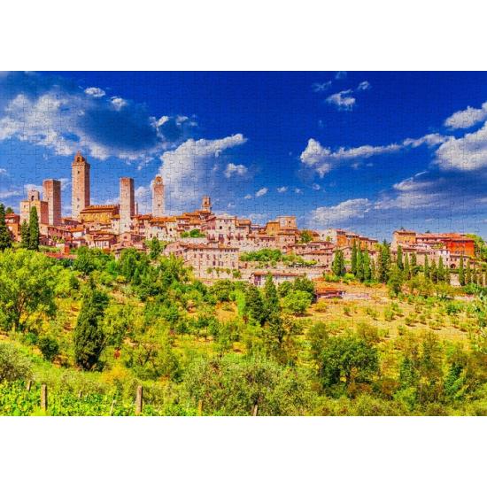 Puzzle Enjoy San Gimignano, Italien 1000 Teile