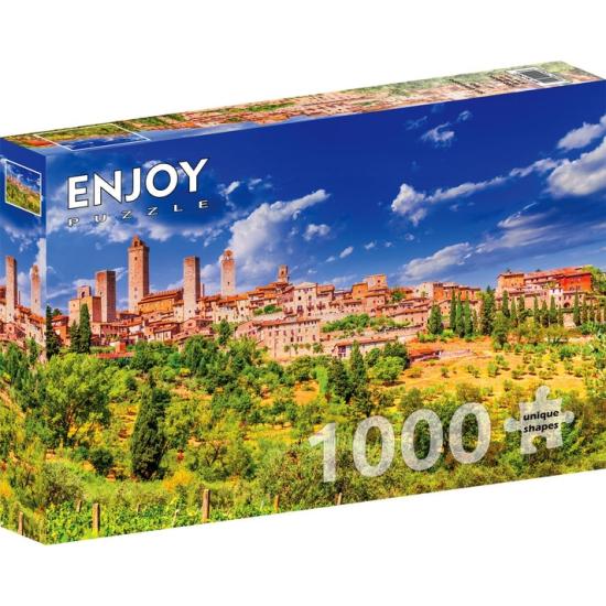 Puzzle Enjoy San Gimignano, Italien 1000 Teile