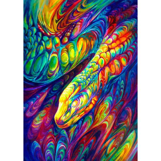 Puzzle Enjoy Rainbow Snake 1000 Teile