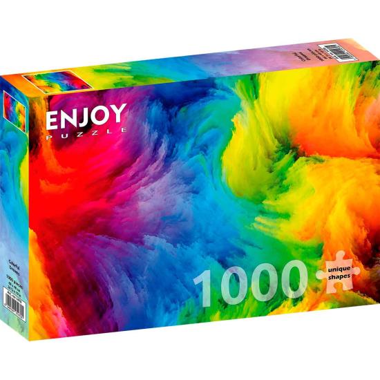 Puzzle „Genieße bunte Träume“ aus 1000 Teilen