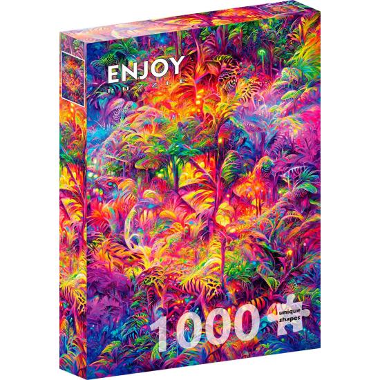 Puzzle Enjoy Dschungel Wandteppich 1000 Teile