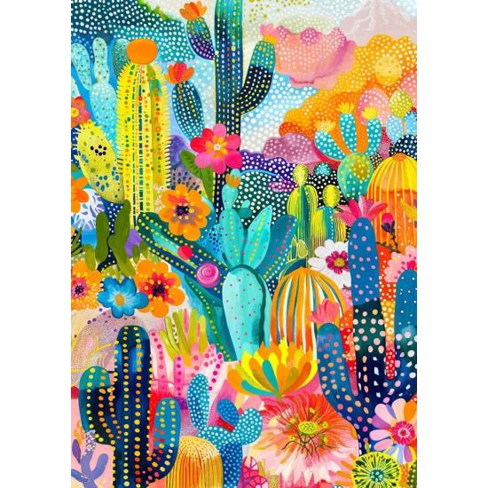 Puzzle Enjoy Kakteenland 1000 Teile