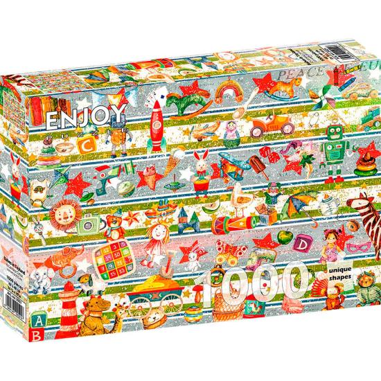 Genießen Sie Land of Baby Toys Puzzle 1000 Teile