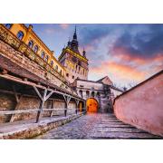 Puzzle „Genießen Sie den Uhrenturm in Sighisoara, Rumänien“ mit