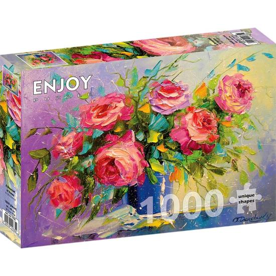 Puzzle „Genießen Sie einen Rosenstrauß“ mit 1000 Teilen