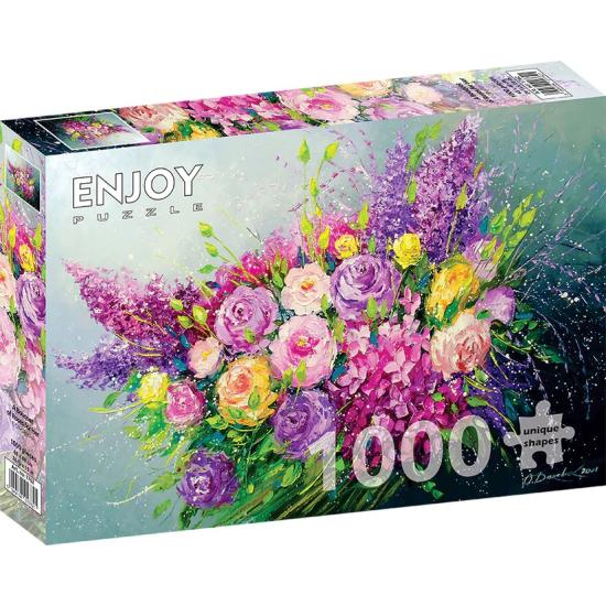 Puzzle „Genießen Sie einen Rosenstrauß für Sie“ mit 1000 Teilen