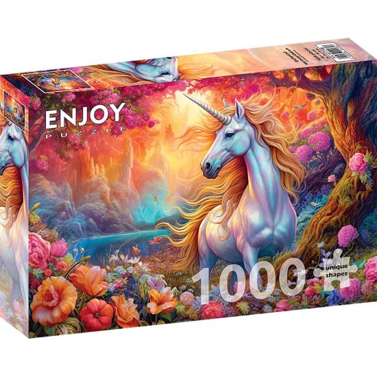 Puzzle Enjoy Verzaubertes Harmonie-Einhorn 1000 Teile