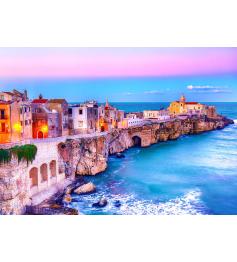 Puzzle Enjoy Vieste on the Rocks, Italien 1000 Teile