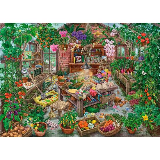 Ravensburger Fluchtpuzzle Das Gewächshaus 368 Teile