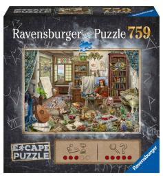 Ravensburger Escape Puzzle Artist&#39;s Studio 759 Teile