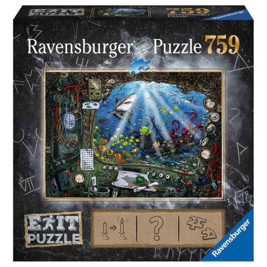 Ravensburger U-Boot-Fluchtpuzzle mit 759 Teilen