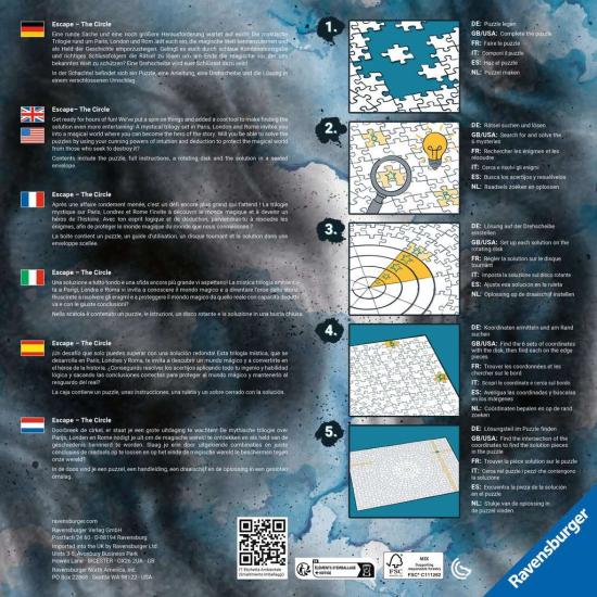 Ravensburger Der Kreis in Paris Fluchtpuzzle 919 Teile