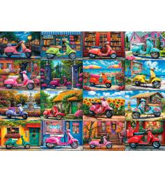 Puzzle Eurographics 16 Scooters 1000 Teile
