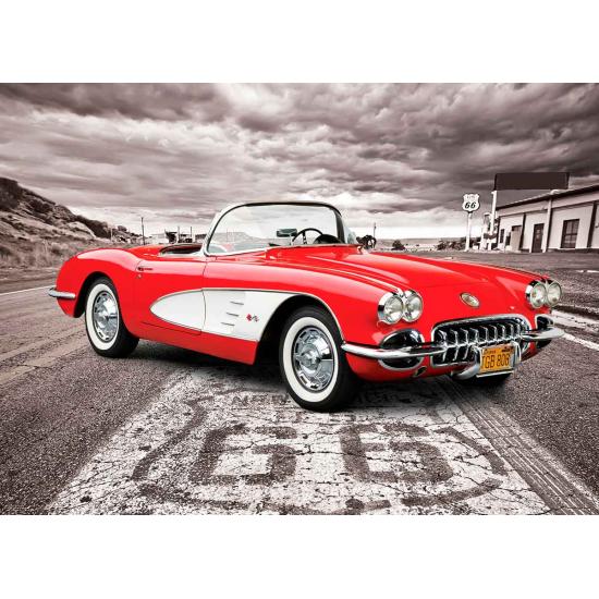 Eurographics 1959 Corvette Route 66 1000-teiliges Puzzle