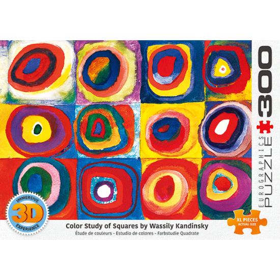 Puzzle Eurographics 3D Lentikular-Farbstudie von 300 XXL