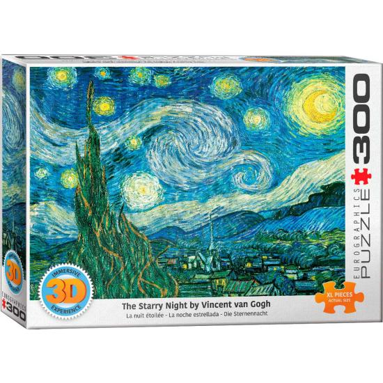 Eurographics 3D-Lentikularpuzzle Die Sternennacht 300 XXL