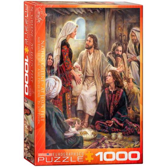 Eurographics Puzzle Zu Füßen Jesu 1000 Teile