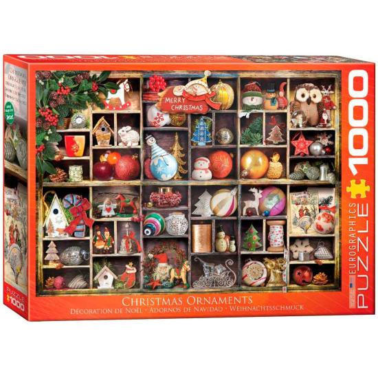 Eurographics Puzzle Weihnachtsschmuck 1000 Teile